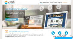 Desktop Screenshot of jaus.com.mx