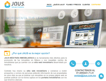 Tablet Screenshot of jaus.com.mx